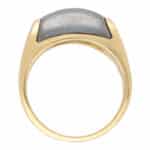 Vintage Bvlgari Tronchetto Hematite Ring