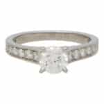 Vintage Cartier 1895 Diamond Solitaire Ring