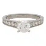 Vintage Cartier 1895 Diamond Solitaire Ring