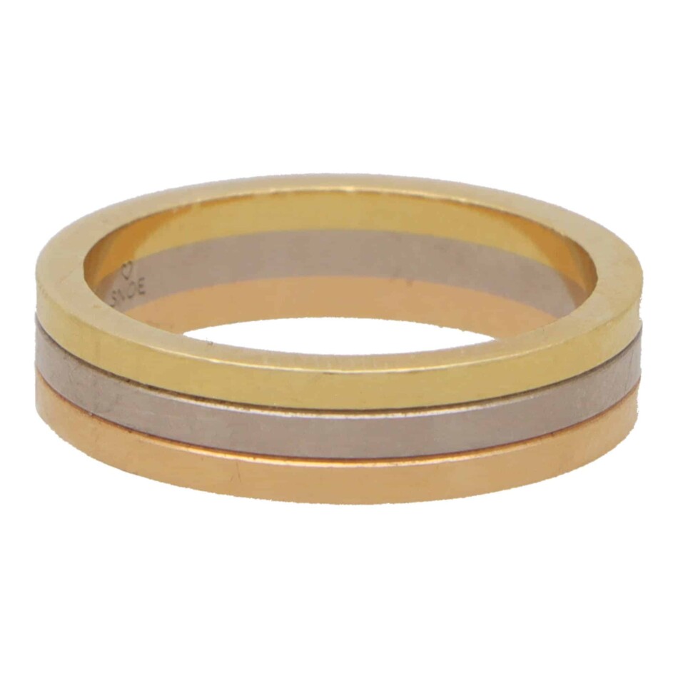 Vintage Cartier Trinity 'Vendome Louis' Band Ring