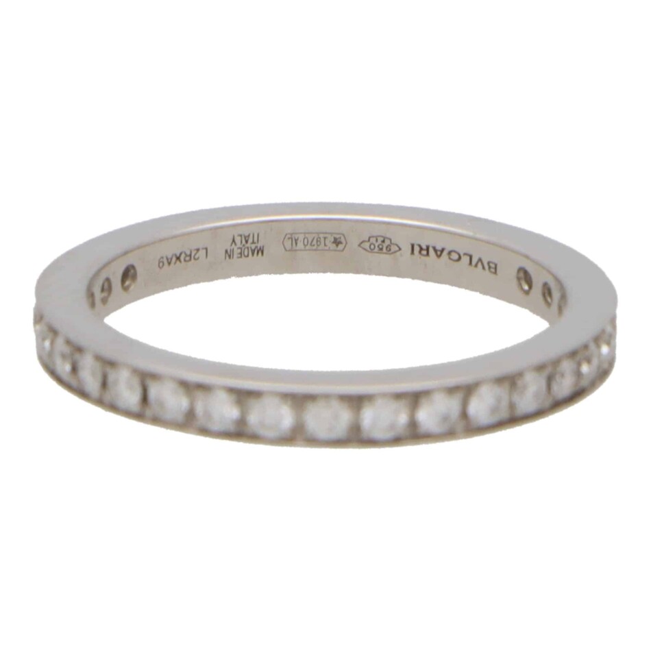 Vintage Bulgari Diamond Full Eternity Ring