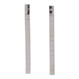 Vintage Cartier Lanières White Gold Drop Earrings