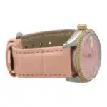Vintage 1972 Rolex Oyster Perpetual Date Watch with Pink Dial