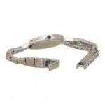 Vintage 18k White Gold Cartier Tonneau 2545 Wrist Watch