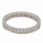 Vintage Fred Paris Diamond Full Eternity Ring