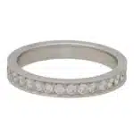 Vintage Fred Paris Diamond Full Eternity Band Ring