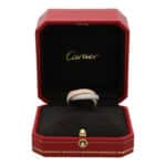 Vintage Cartier Classic Full Diamond Trinity Ring