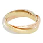 Vintage 1980's Cartier Trinity Bangle (Large Model)