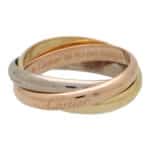 Vintage Cartier Classic Trinity Ring Size 64