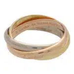 Vintage Cartier Classic Trinity Ring Size 64
