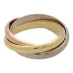 Vintage Cartier Classic Trinity Ring Size 64