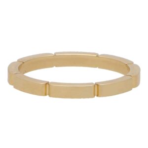 Vintage Cartier Lanières Brick Link Band Ring