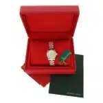 Vintage 2000 Steel and Gold Mother of Pearl Rolex Watch