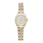 Vintage 2000 Steel and Gold Mother of Pearl Rolex Watch