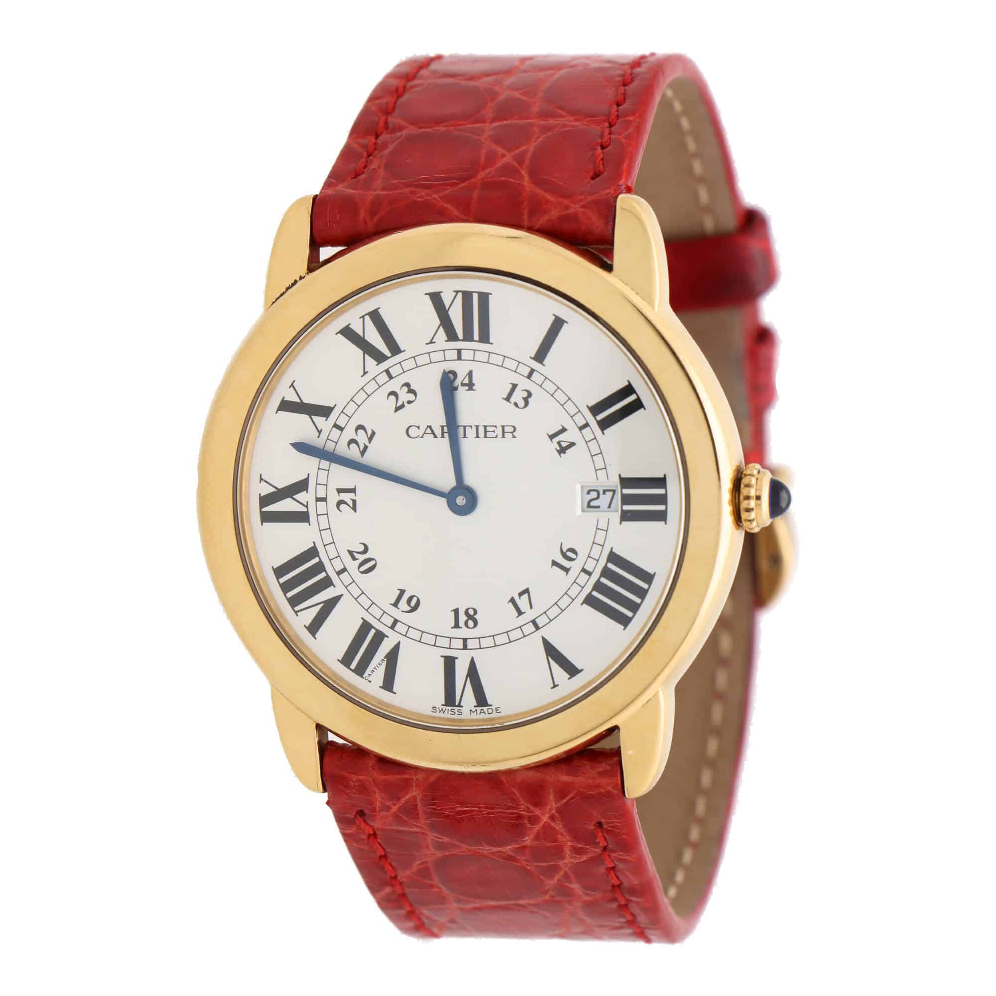 Vintage Cartier Ronde Solo wrist watch