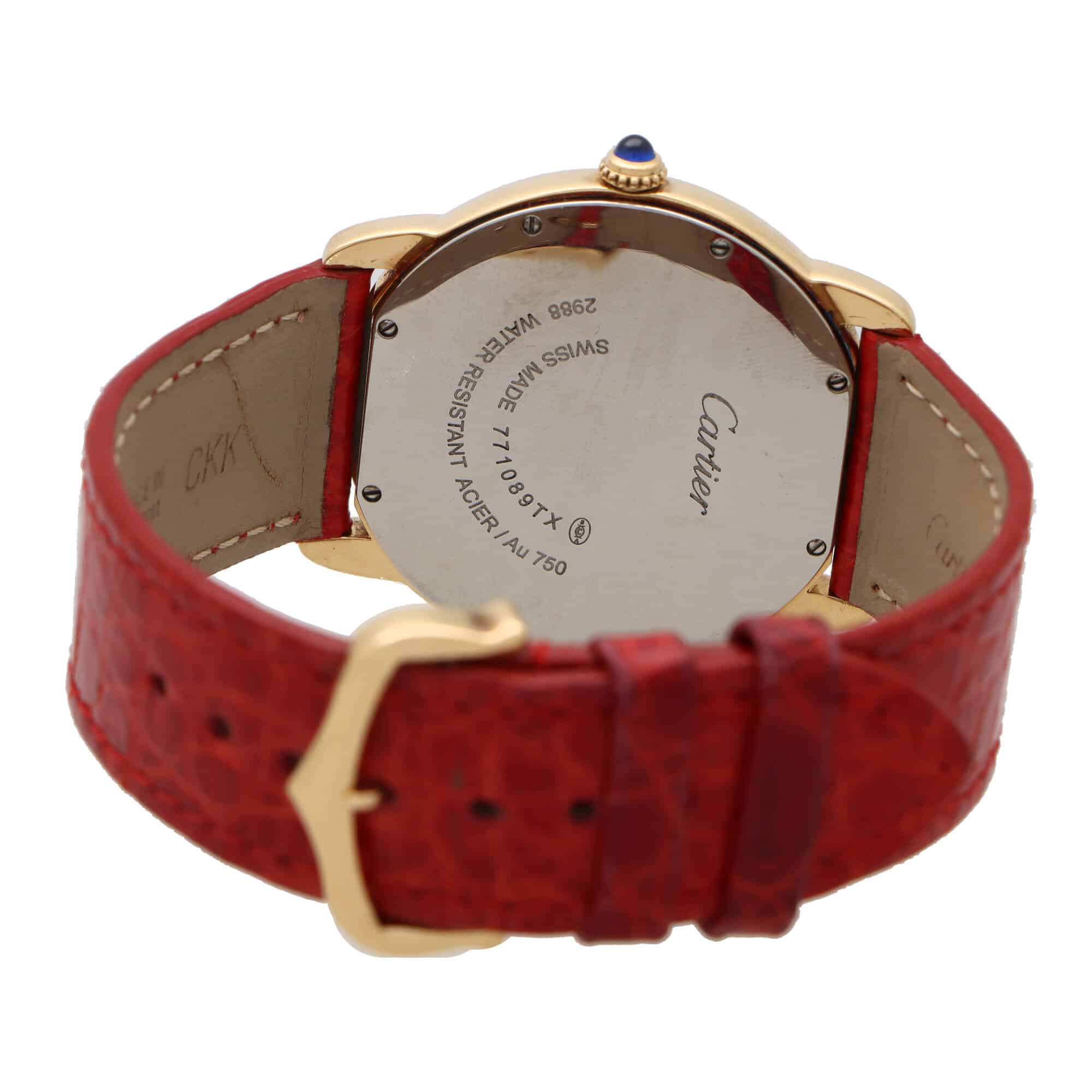 Vintage Cartier Ronde Solo wrist watch