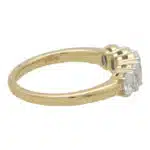 Contemporary Oval Diamond Five Stone Ring