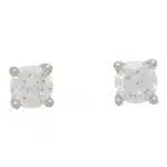 Solitaire 0.70 Carat Diamond Stud Earrings