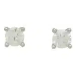 Solitaire 0.52 Carat Diamond Stud Earrings