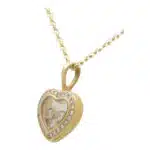 Vintage Chopard 'Happy Diamonds' Heart Pendant