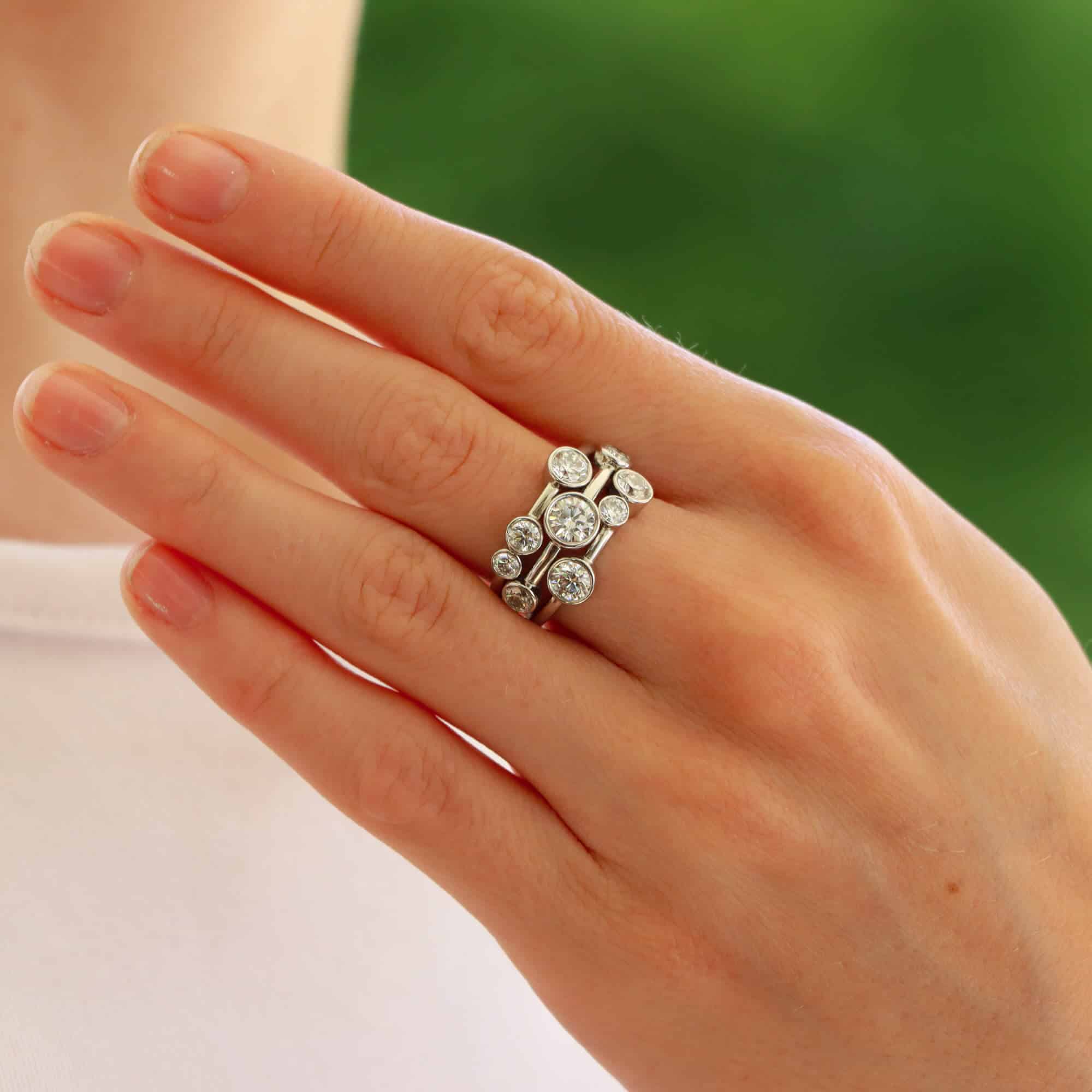 Contemporary sale dress rings