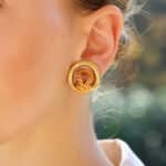 Vintage Hermès Circular Knot Earrings