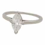 Vintage Tiffany & Co Marquise Diamond Ring