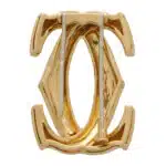Vintage Cartier Double C Brooch