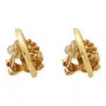 Vintage Hermès Circular Knot Earrings