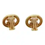 Vintage Hermès Circular Knot Earrings