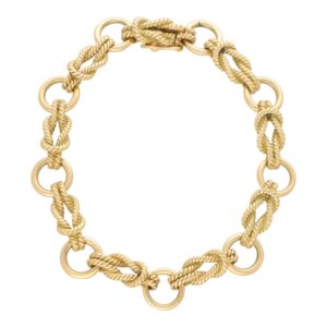Vintage Hermès Knot Link Bracelet