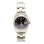 Vintage 1965 Rolex Oyster Perpetual Date Black Dial Watch