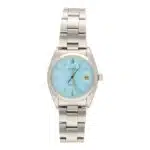 Vintage 1960 Manual Rolex OysterDate Custom Tiffany Watch