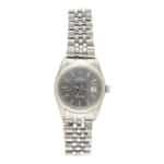 Vintage 1973 Rolex Oyster DateJust with Grey 'Door Stop' Dial