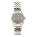 Vintage 1973 Rolex Oyster DateJust with Grey Dial