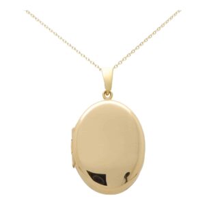 Yellow Gold Double Sided Locket