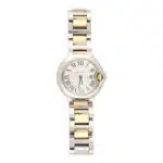 Vintage Cartier Ballon Bleu Yellow Gold and Steel Watch