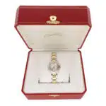 Vintage Cartier Ballon Bleu Yellow Gold and Steel Watch