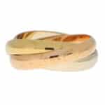 Vintage Les Must De Cartier Trinity Ring, Size 49