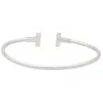 Vintage Tiffany & Co. ‘Tiffany T’ Bangle in White Gold