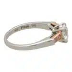 Vintage Harry Winston Heart Cut and Pink Diamond Ring