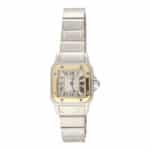 Vintage Cartier 1567 Steel and Gold Quartz Santos Watch