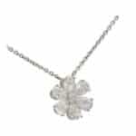 Vintage Harry Winston 'Forget Me Not' Diamond Flower Pendant