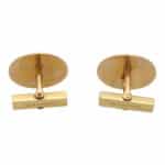 Vintage Tiffany & Co. Oval Swivel Back Cufflinks