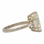 Vintage 7.80 ct Round Brilliant Cut Diamond Ring