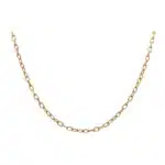 Vintage Cartier Chunky Chain Necklace in Rose Gold