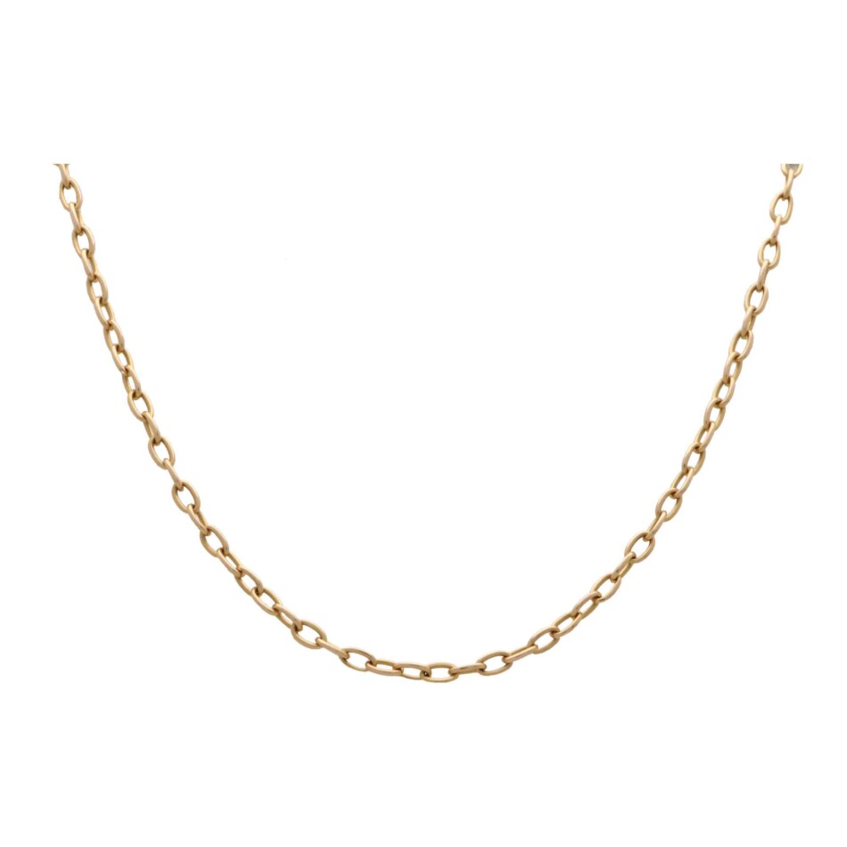 Vintage Cartier Chunky Chain Necklace in Rose Gold