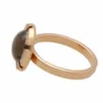 Vintage Chaumet Smoky Quartz and Diamond Class One Ring