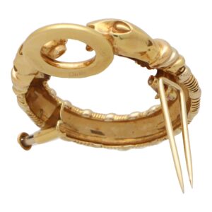 Vintage Cartier Double Headed Panther Brooch