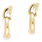 Vintage Cartier Pearl Door Knocker Drop Earrings